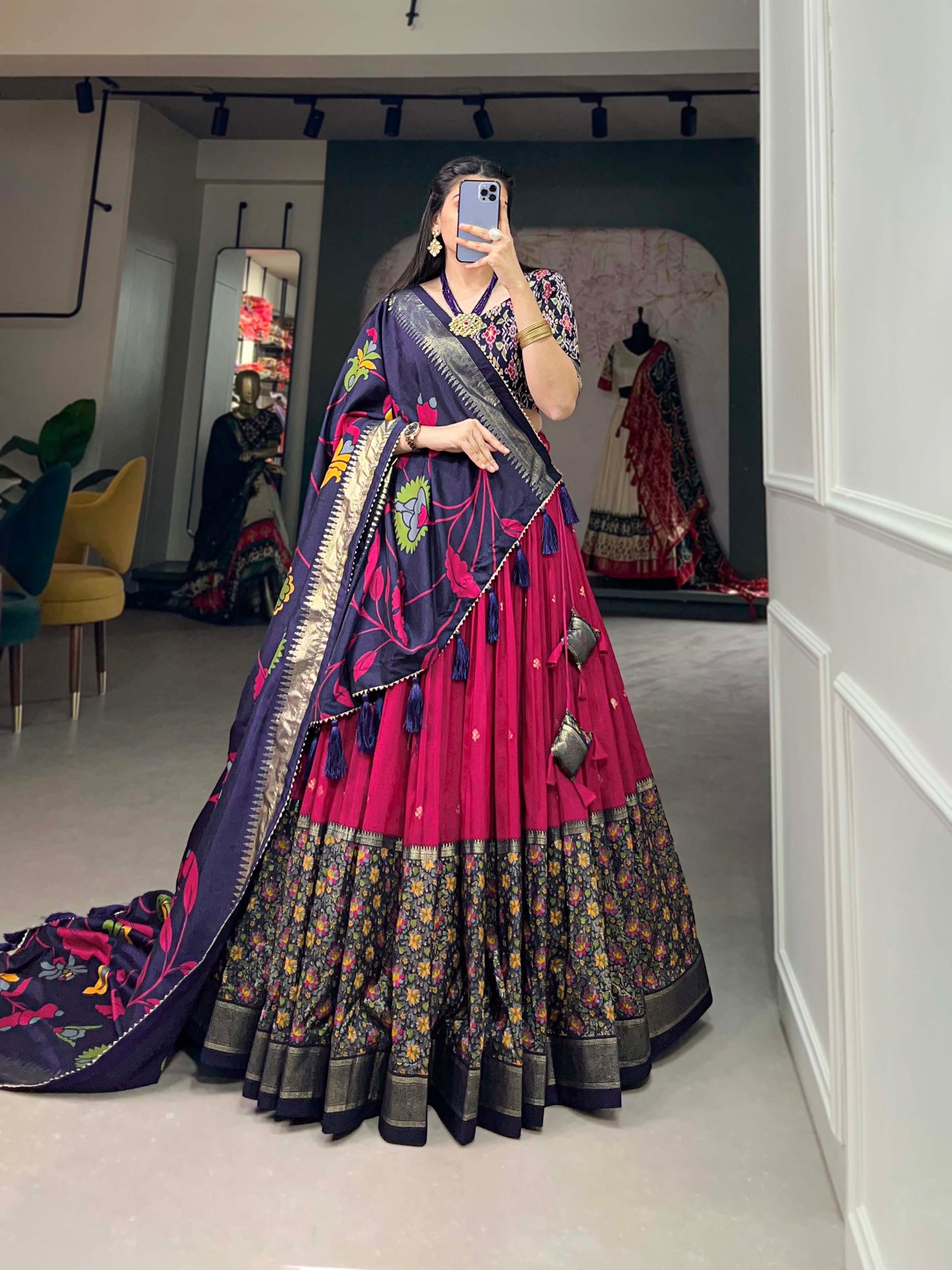 ethnic wear lehenga for celebrations & functions