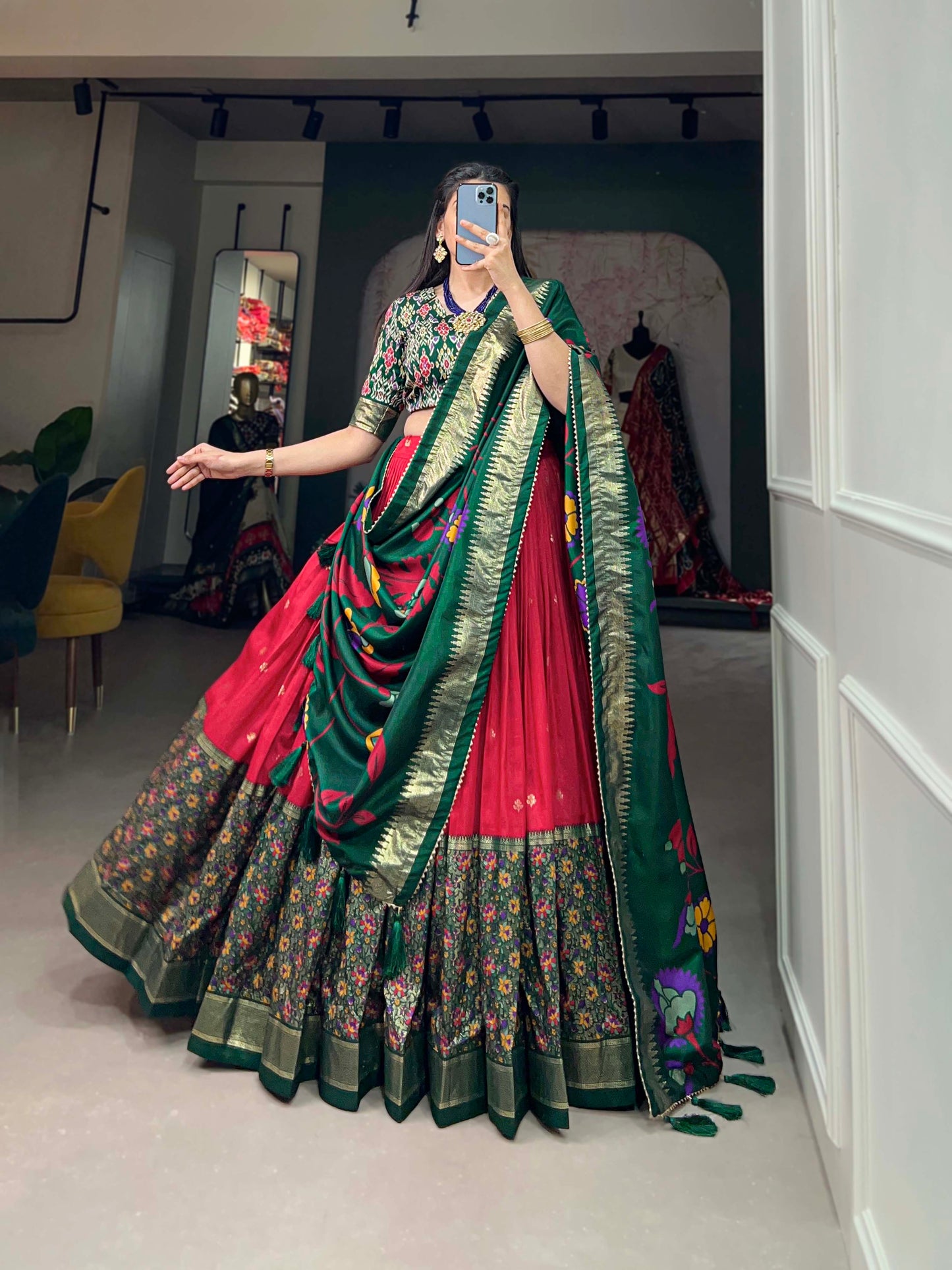 ethnic wear lehenga for celebrations & functions