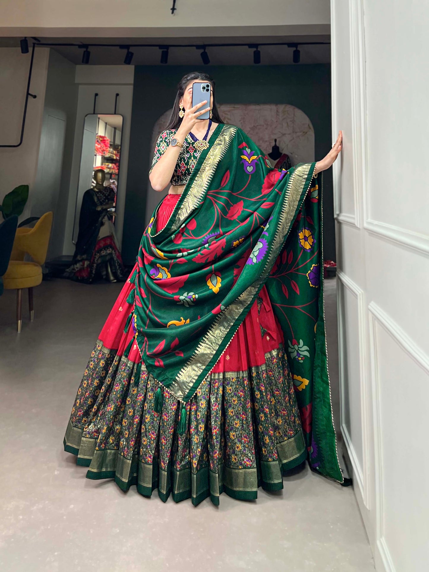 ethnic wear lehenga for celebrations & functions