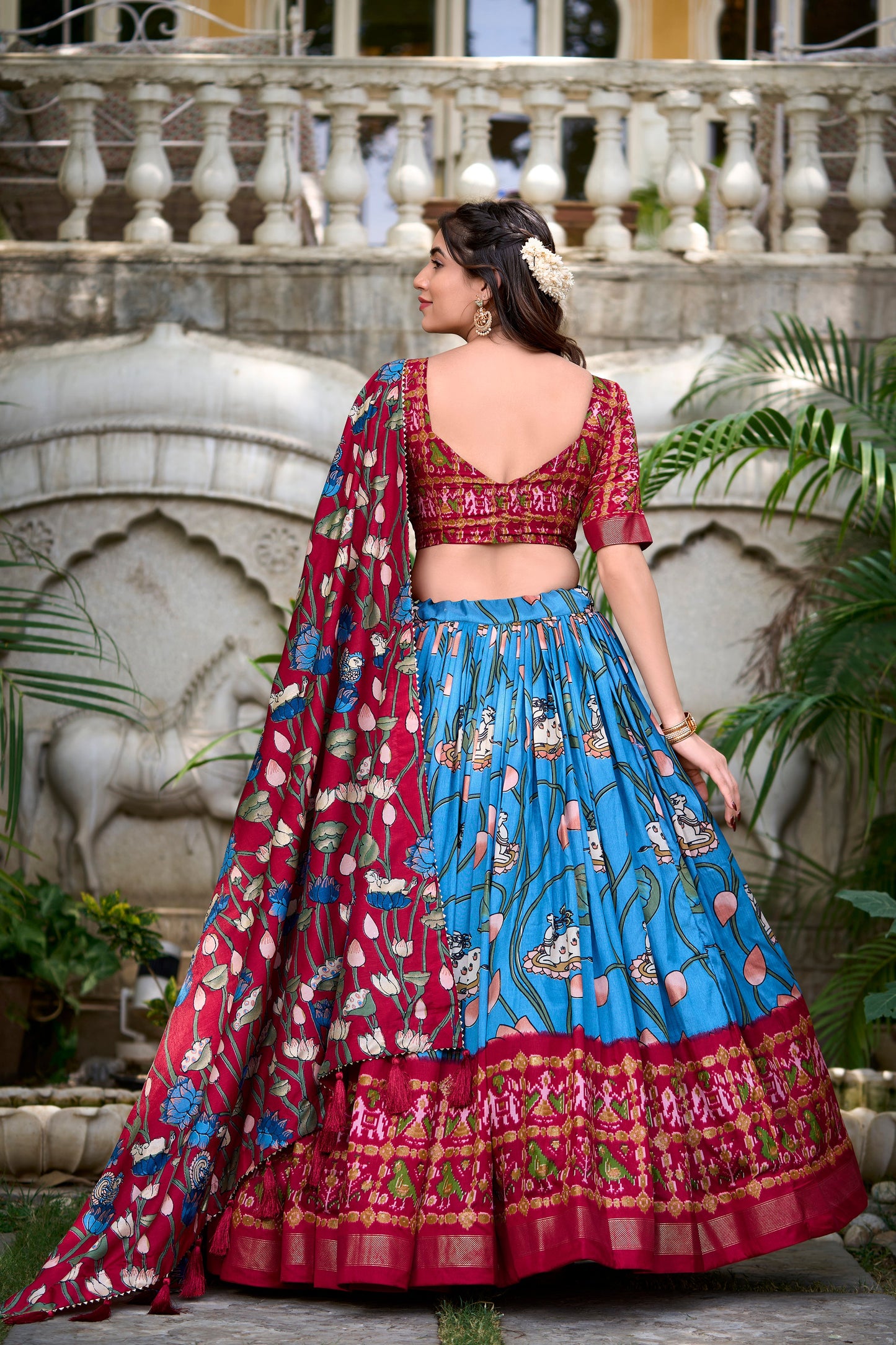 classic lehenga choli for traditional functions