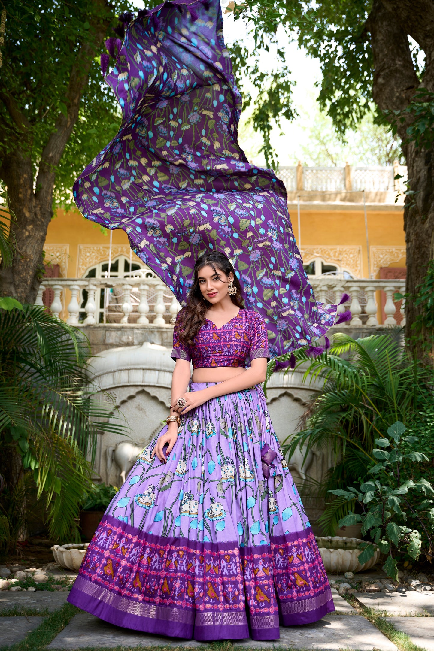 classic lehenga choli for traditional functions