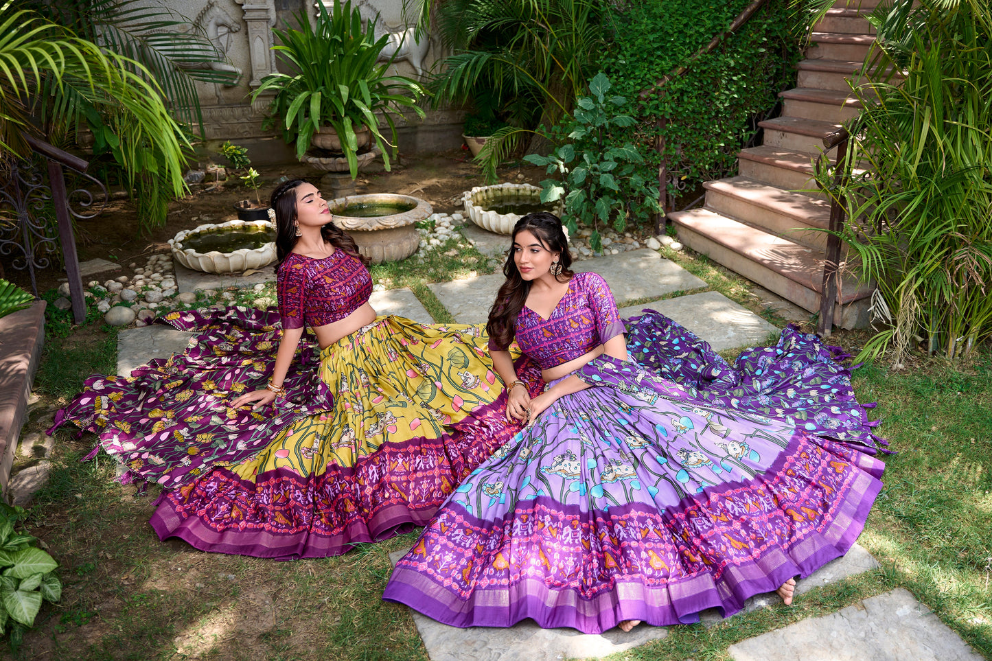 classic lehenga choli for traditional functions