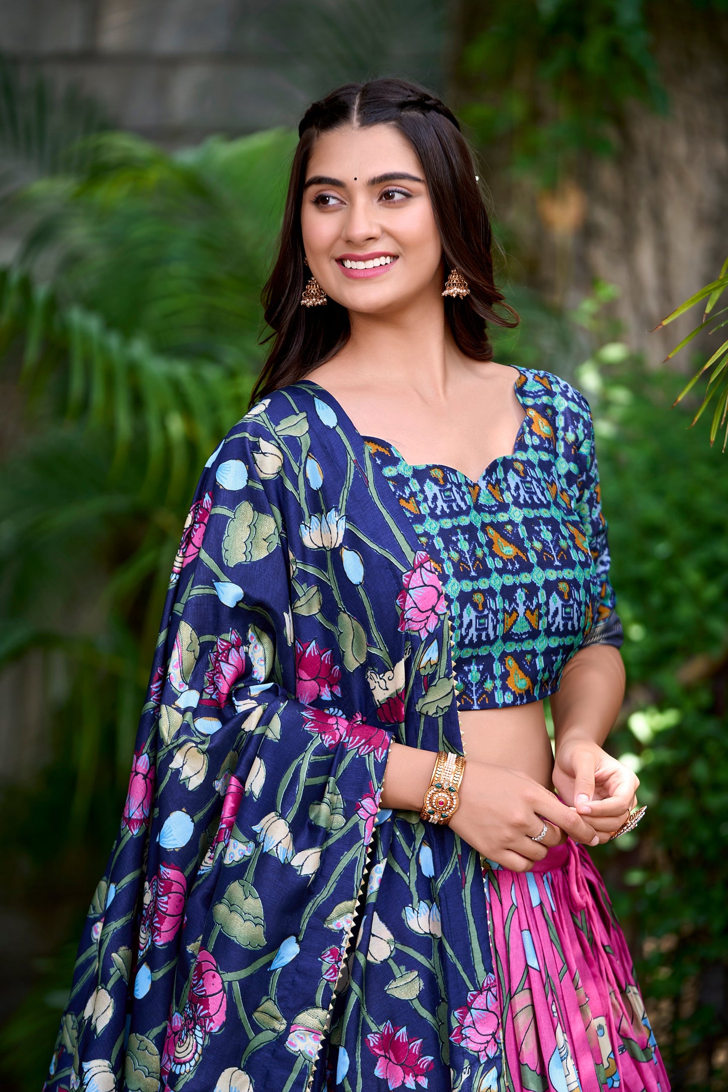 classic lehenga choli for traditional functions