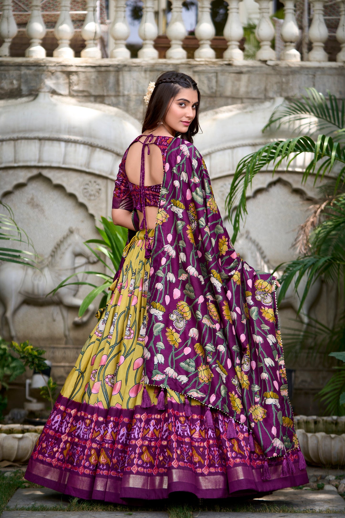classic lehenga choli for traditional functions