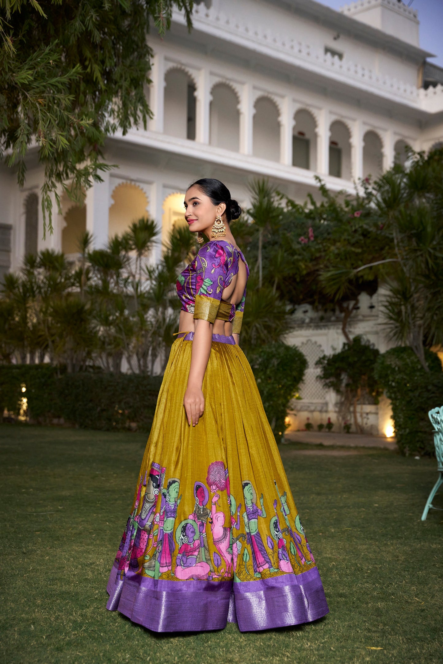modern lehenga design for festive styling