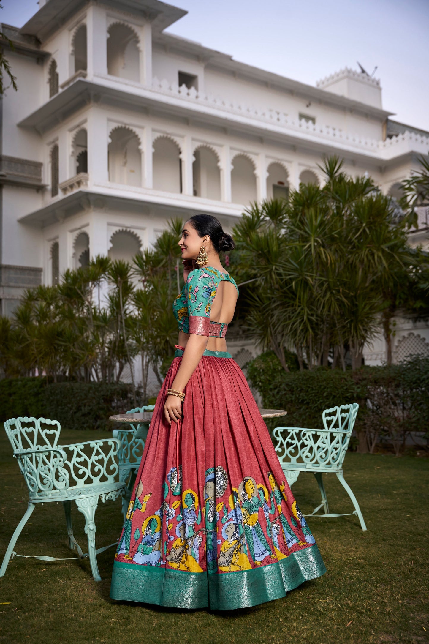 modern lehenga design for festive styling