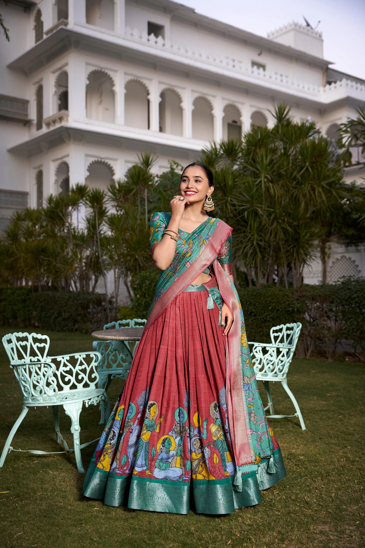 modern lehenga design for festive styling