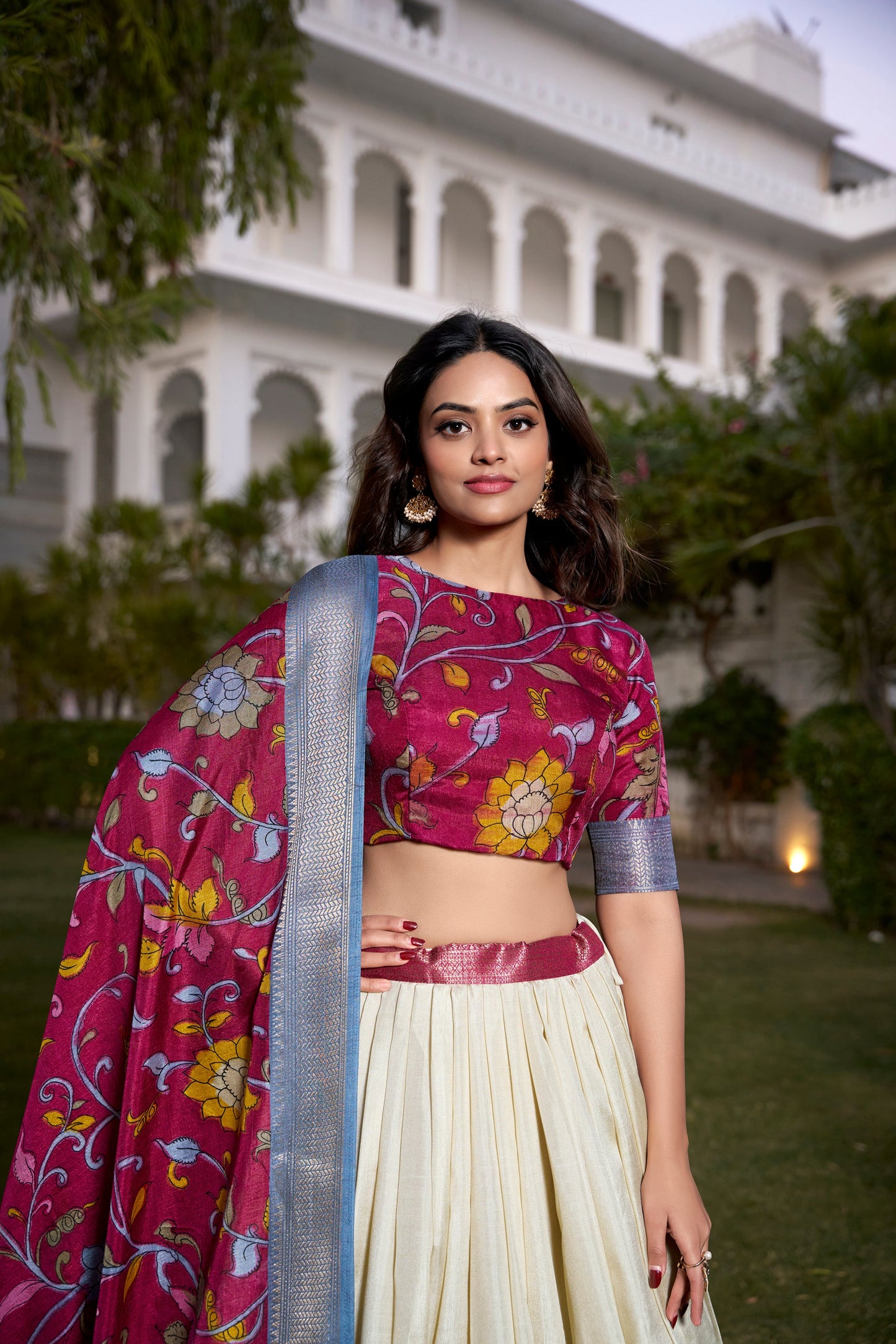 modern lehenga design for festive styling