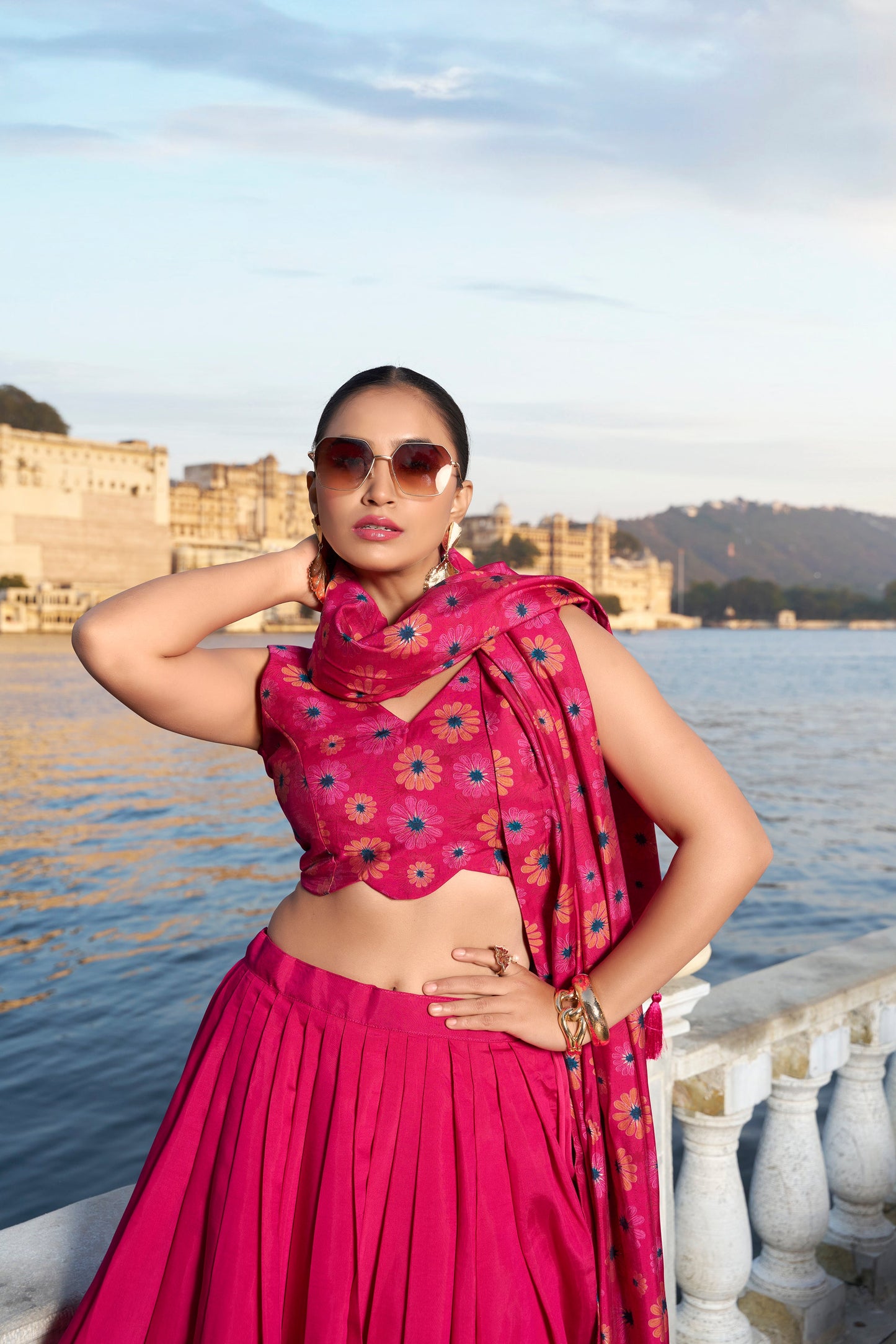 graceful lehenga set for ethnic celebrations