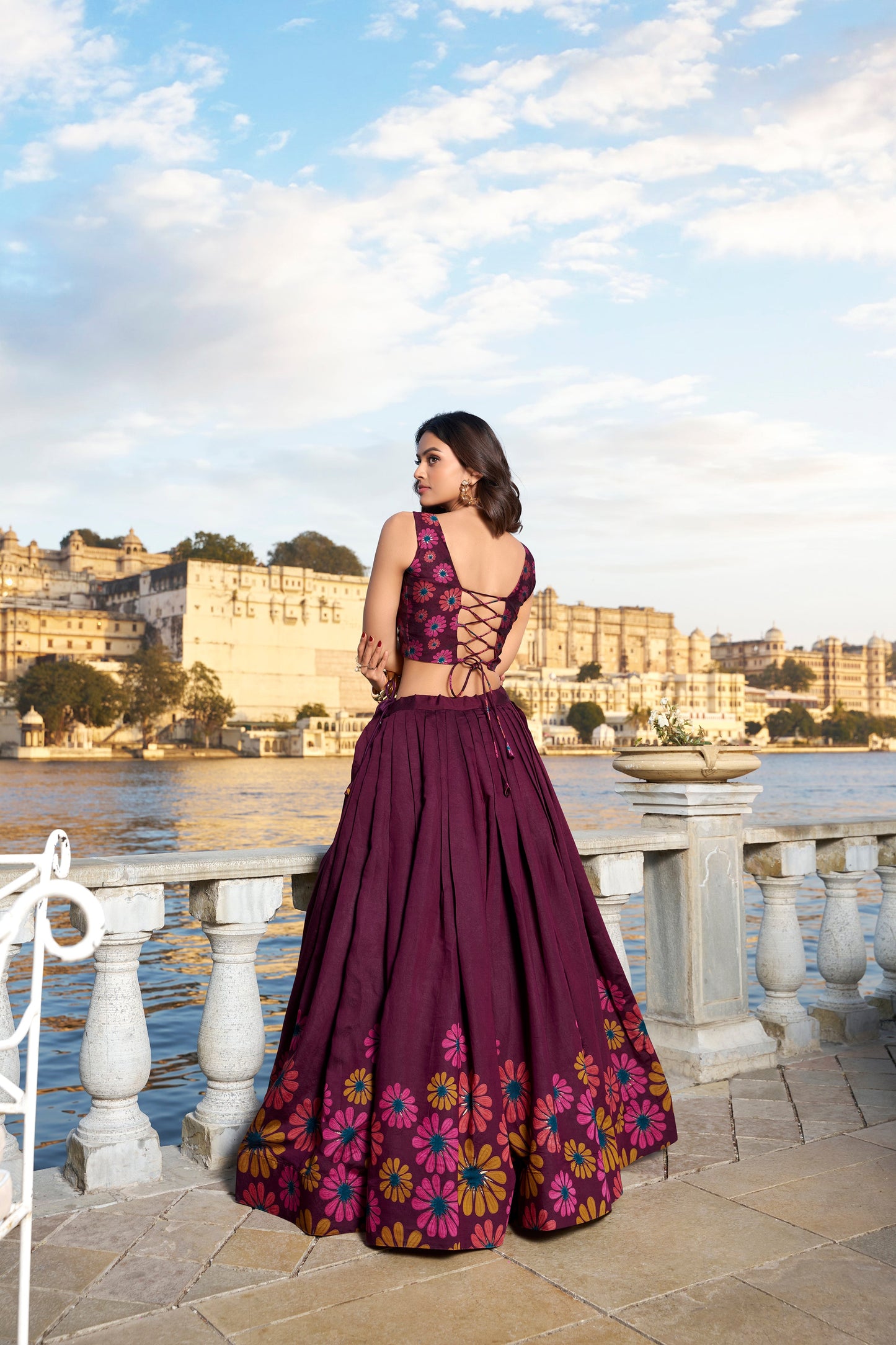 graceful lehenga set for ethnic celebrations