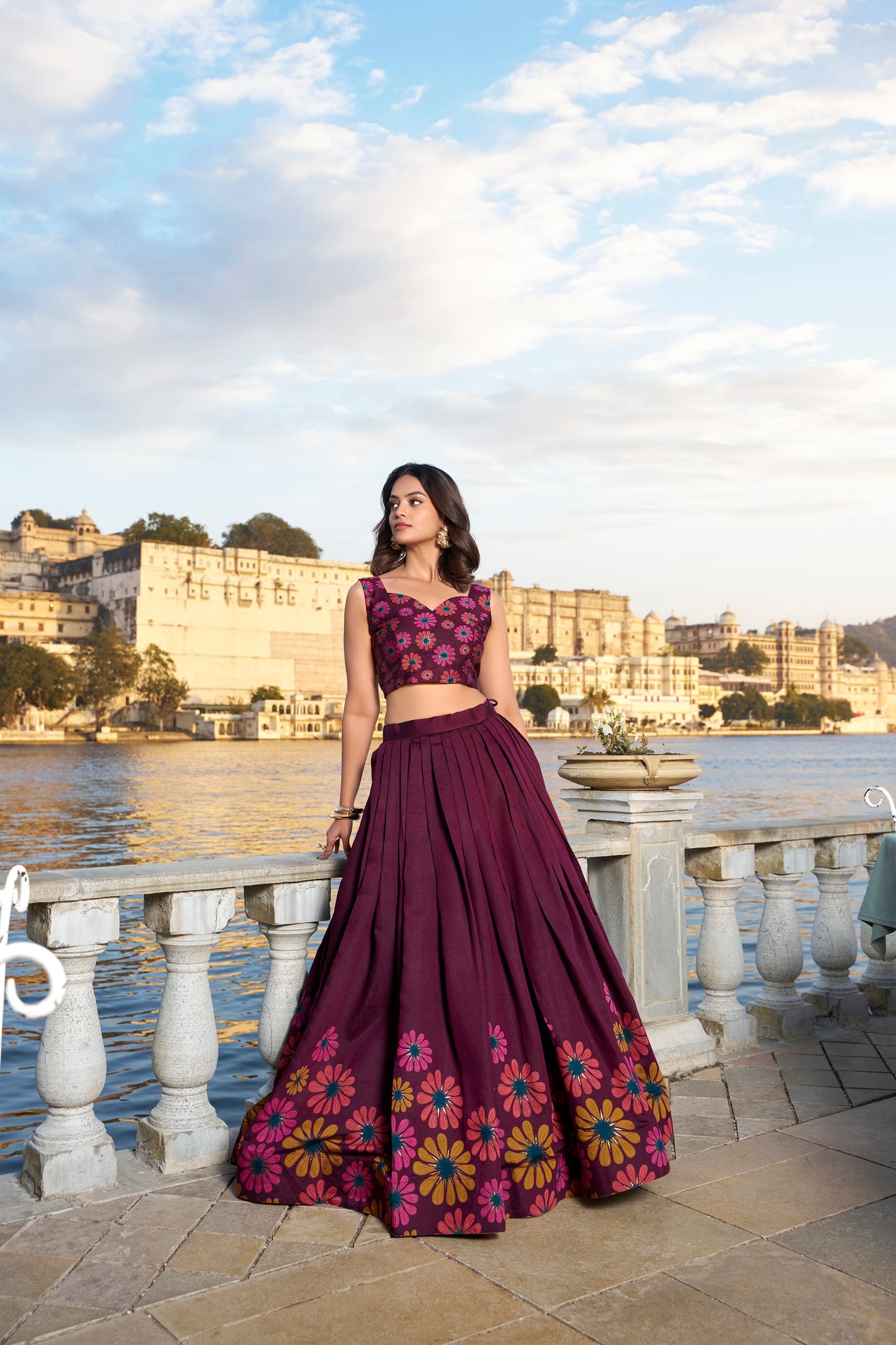 graceful lehenga set for ethnic celebrations