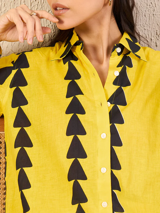 sunbeam arrows yellow shirt