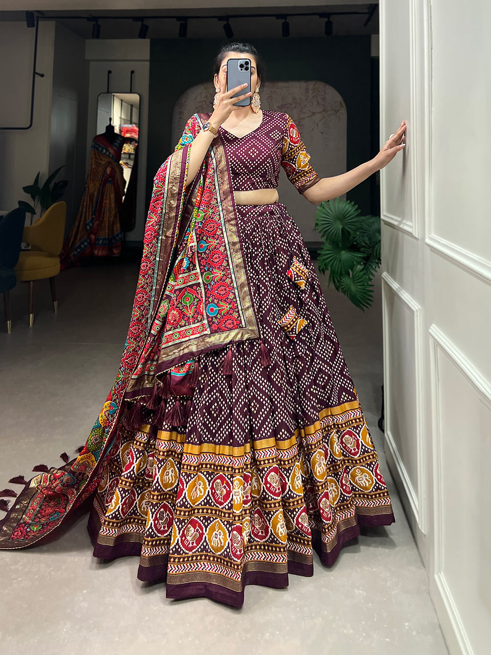 readymade lehenga choli for festive wear