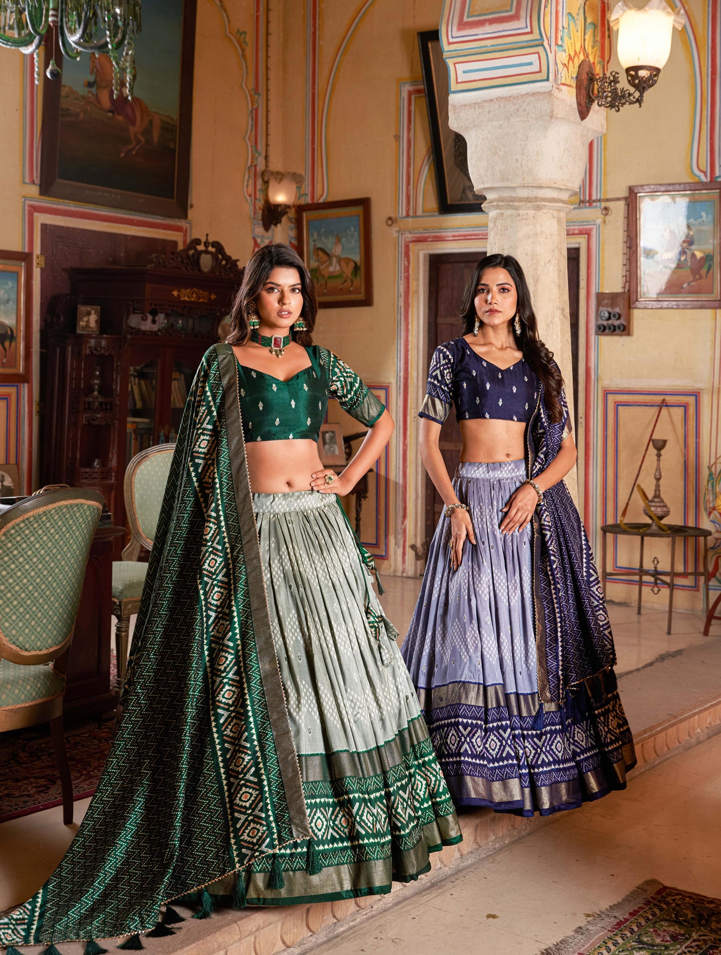 stylish lehenga with dupatta – traditional wear