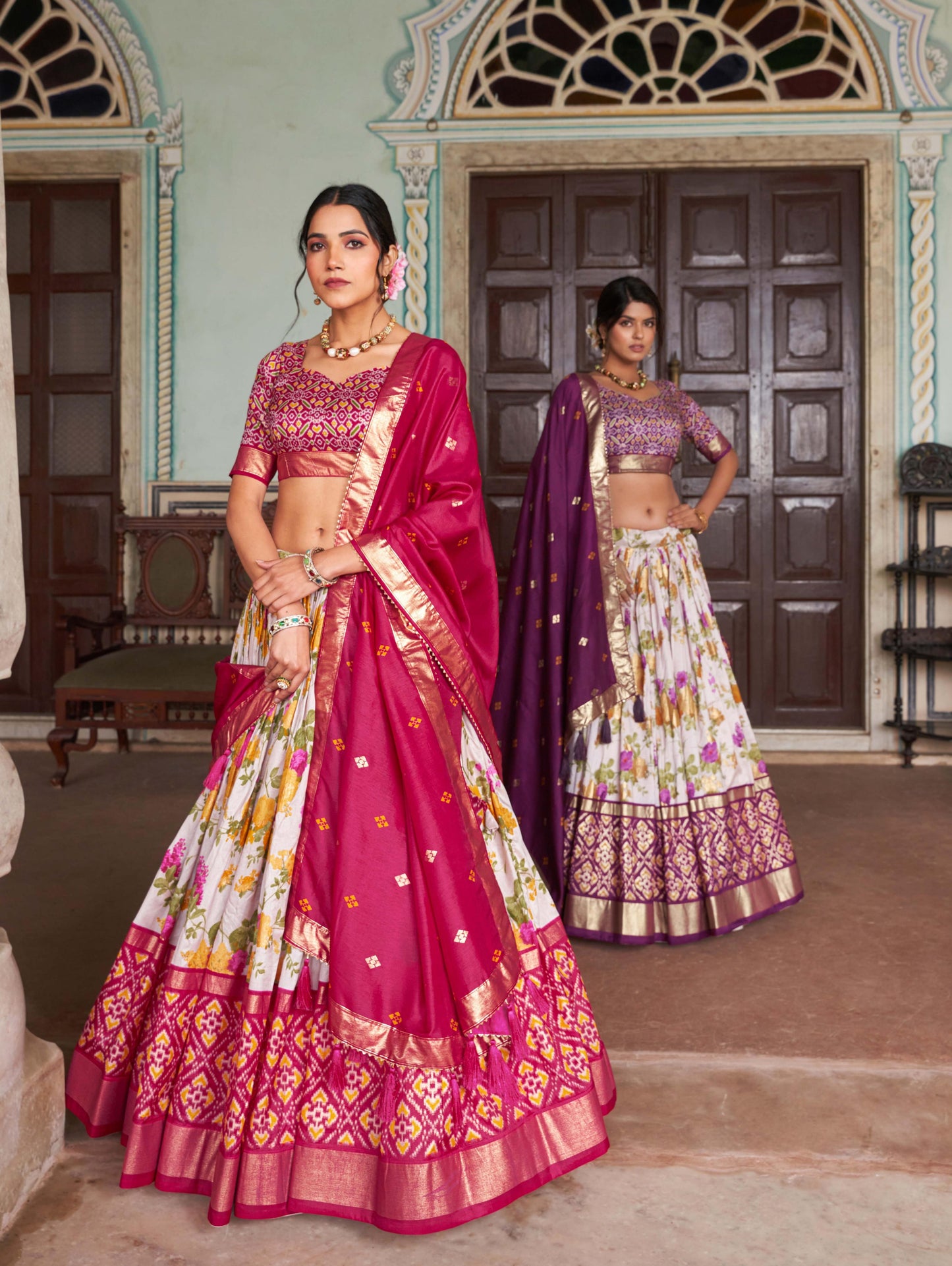 full flare lehenga choli for elegant look