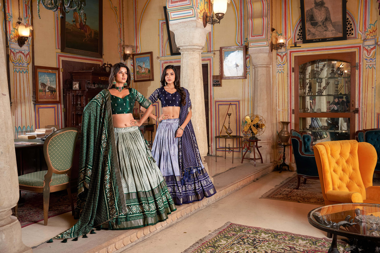 stylish lehenga with dupatta – traditional wear