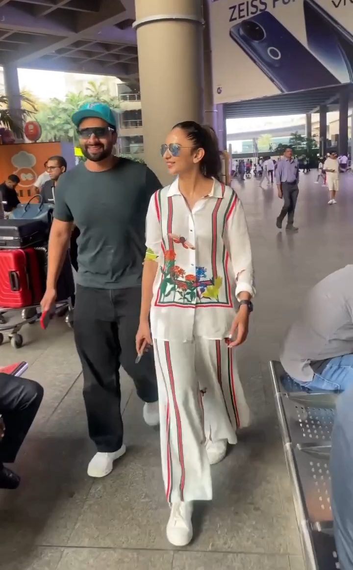 rakul preet's butterfly lane co-ord set