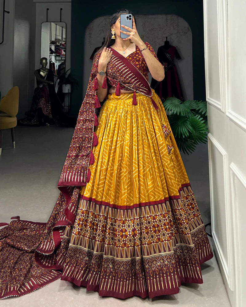 elegant lehenga choli set for women