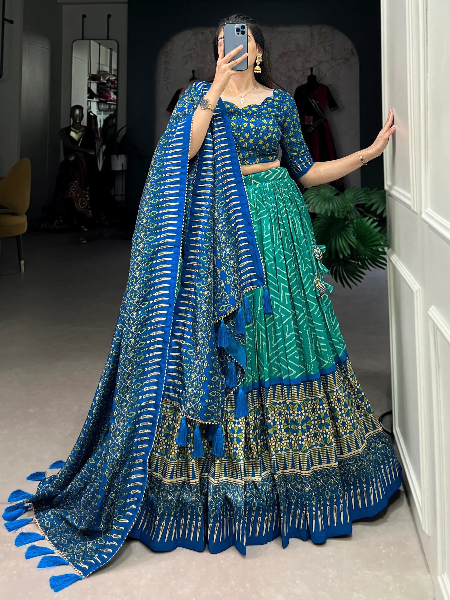 elegant lehenga choli set for women