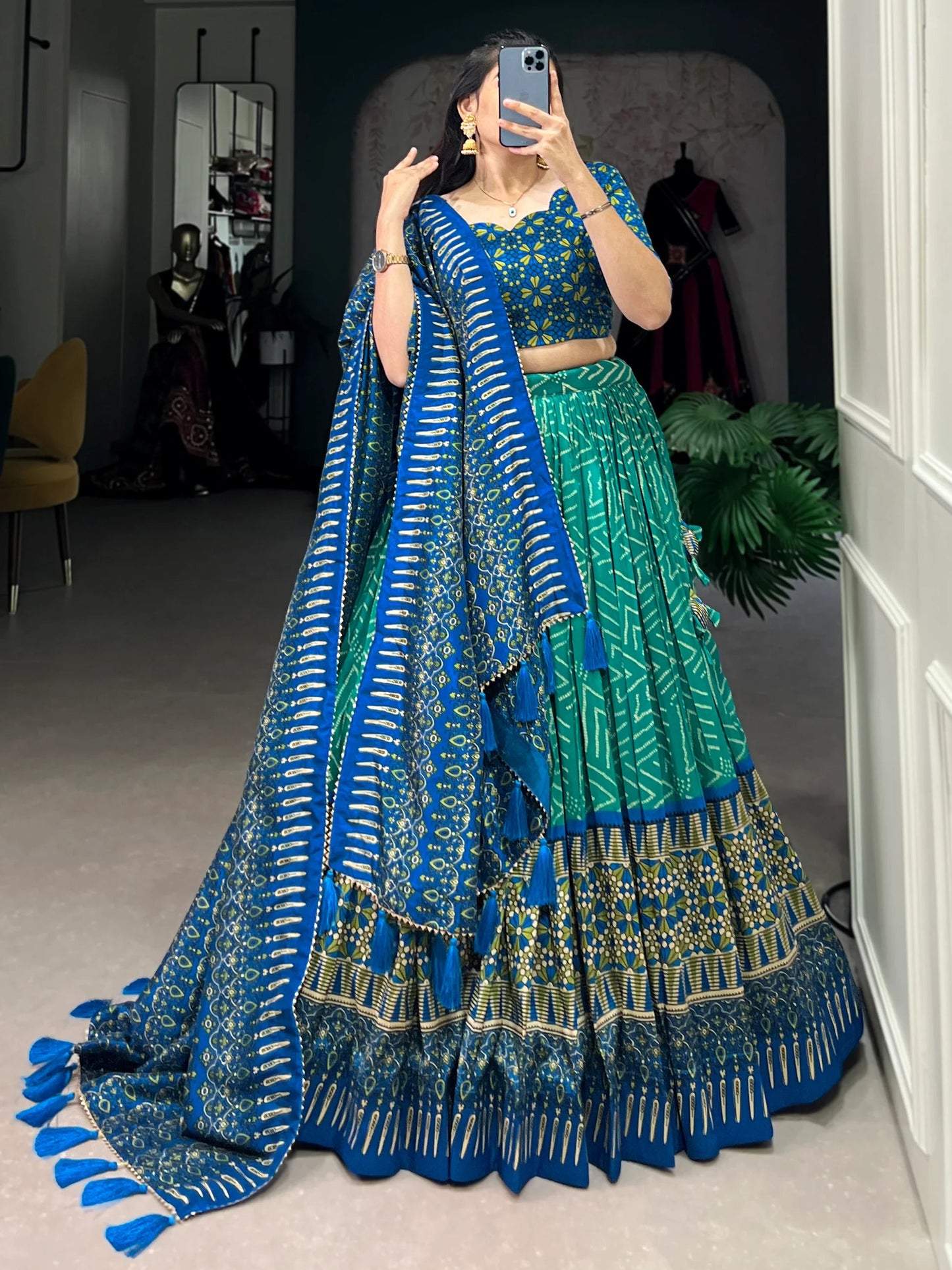elegant lehenga choli set for women