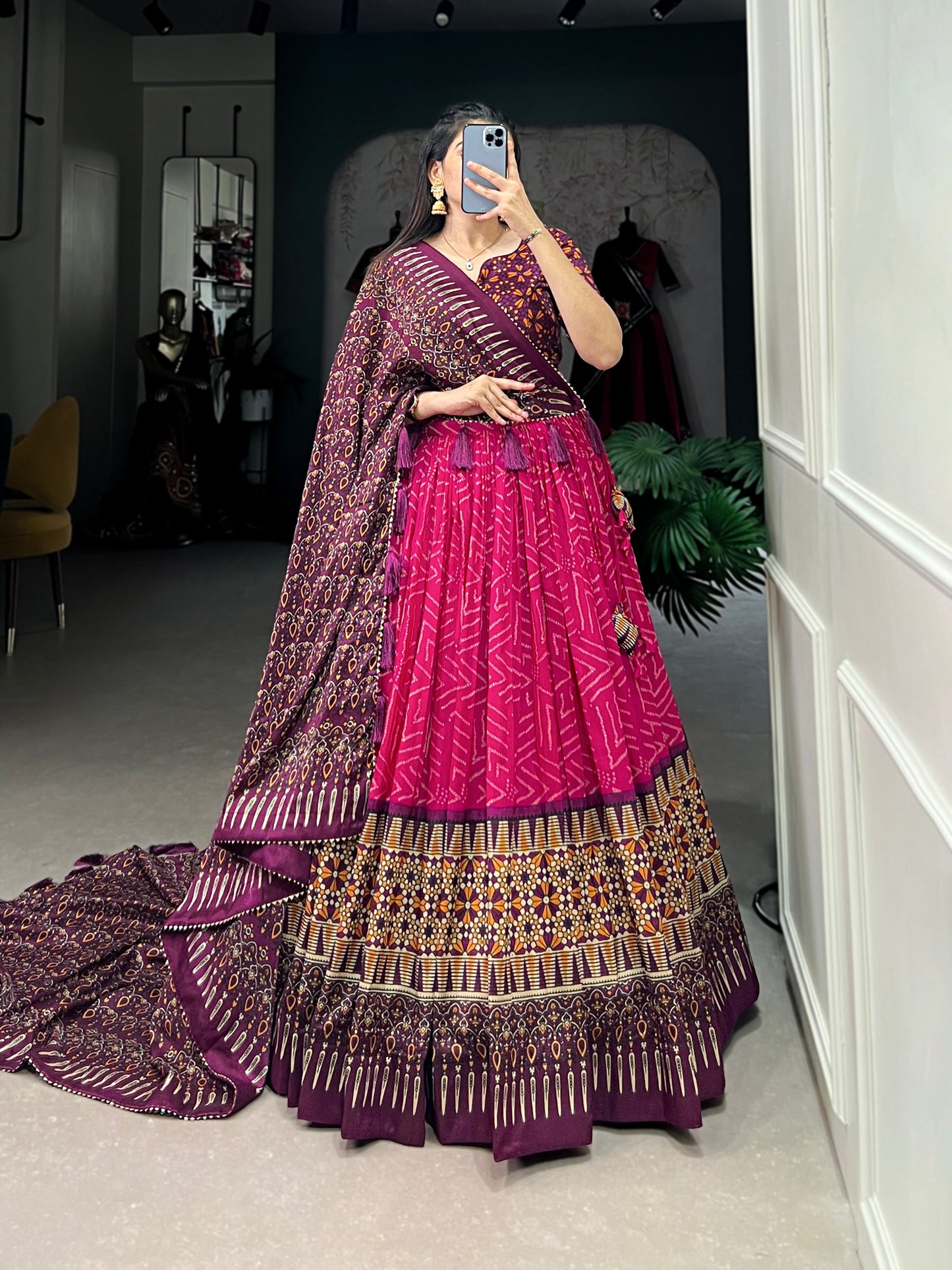 elegant lehenga choli set for women