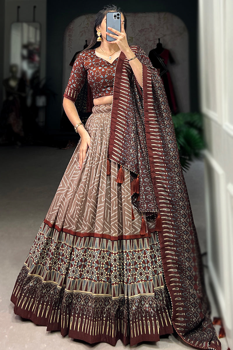 elegant lehenga choli set for women