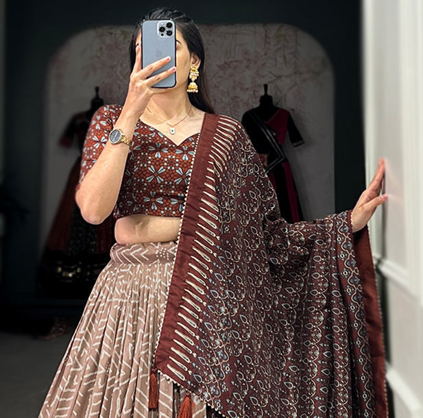 elegant lehenga choli set for women